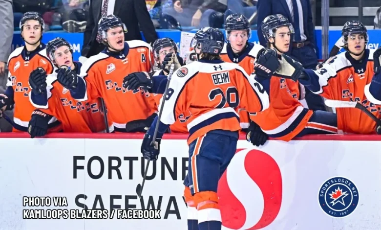 Blazing Orange: WHL’s Kamloops Blazers Introduce New Orange Alternate Jersey