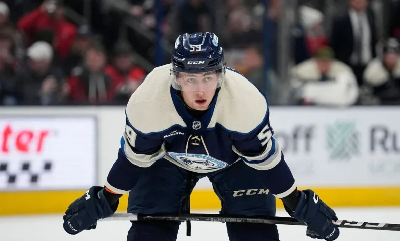 Blue Jackets trade Yegor Chinakhov to Penguins for draft picks