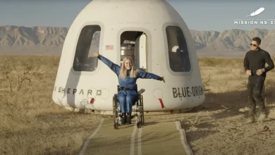Blue Origin passenger becomes the first wheelchair user to travel to space