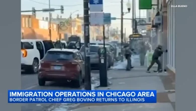 Border Patrol Chicago news: Apparent immigration arrests caught on camera as Border Patrol Chief Bovino returns
