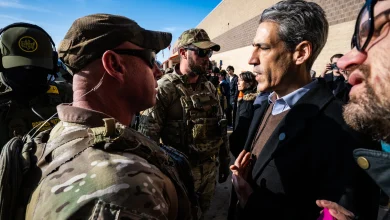 Bovino Leads Caravan Through Chicago Before Clashing With Evanston Mayor