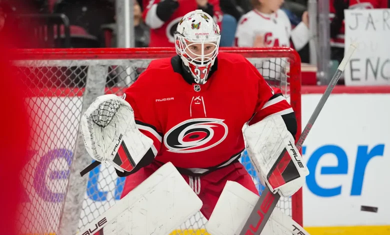 Brandon Bussi Back In The Crease; Kotkaniemi, Kochetkov Game-Time Decisions For Carolina