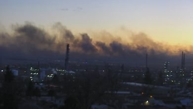 Breaking: Large fire just south of Cheyenne area
