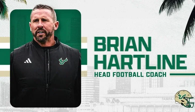Brian Hartline Named Seventh Head Coach of USF Football