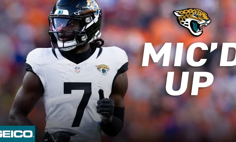 Brian Thomas Jr. MIC'D up in Week 16 vs. Broncos