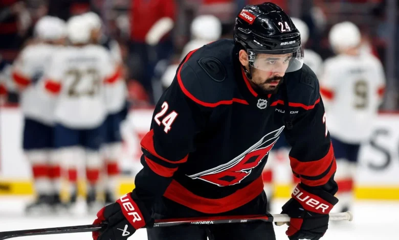 Brind'Amour: Seth Jarvis 'out a while' after crash into post vs. Panthers