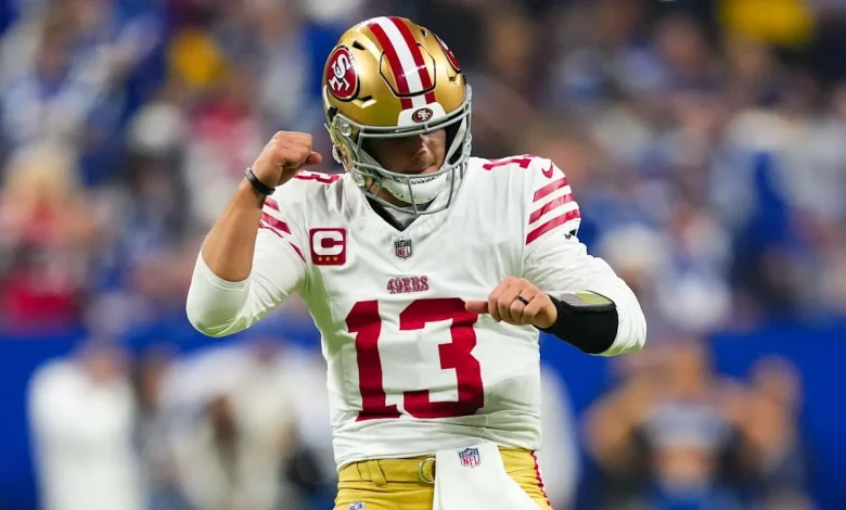 Brock Purdy close to 'perfect' in 5-TD win over Colts on Monday night