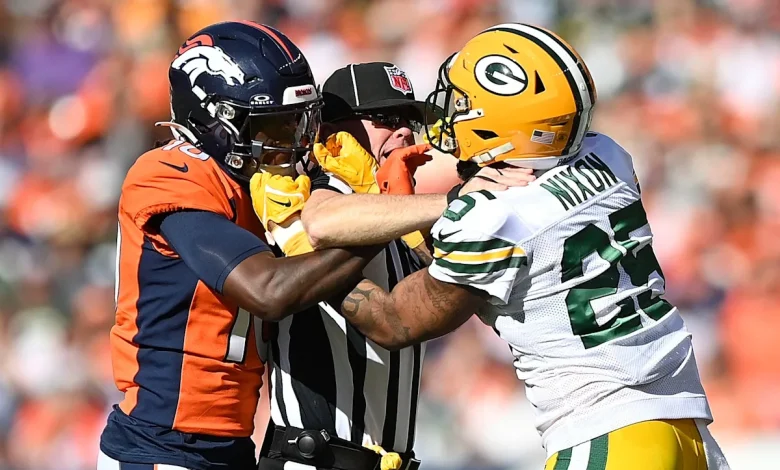 Broncos-Packers got chippy before the game even started