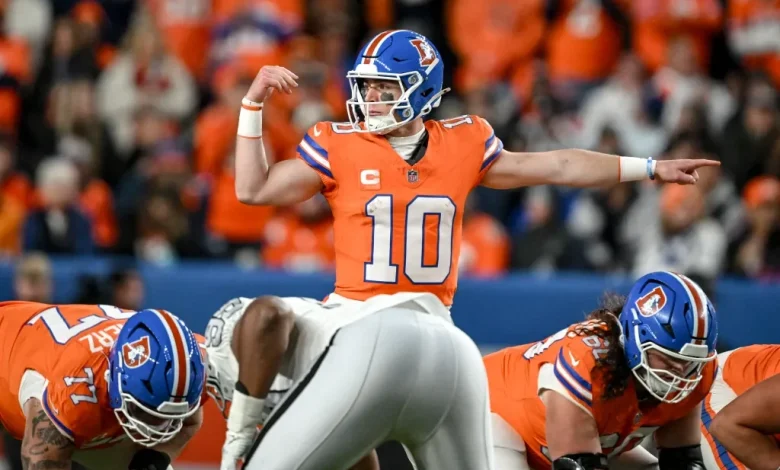 Broncos QB Bo Nix’s latest point of emphasis: Command and communication between snaps