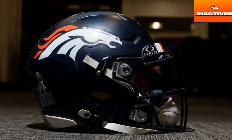 Broncos announce inactives for Week 13 ‘Sunday Night Football’ game vs. Commanders