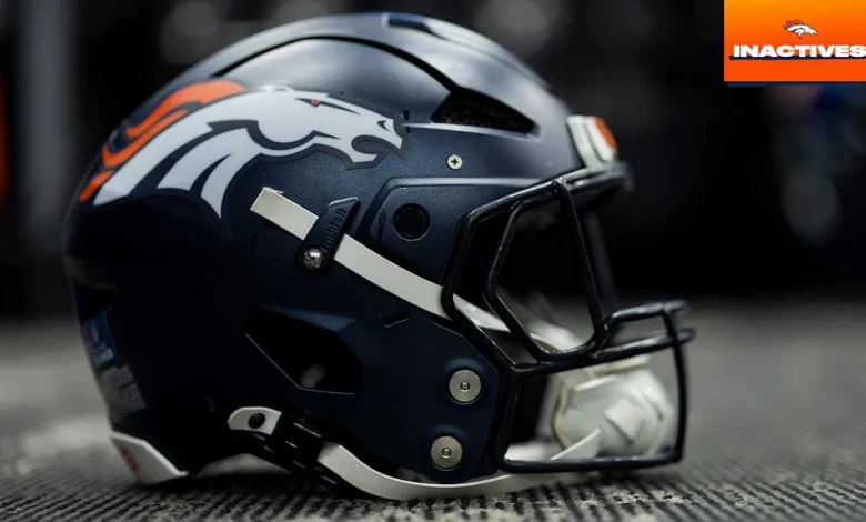 Broncos announce inactives for Week 14 game vs. Raiders