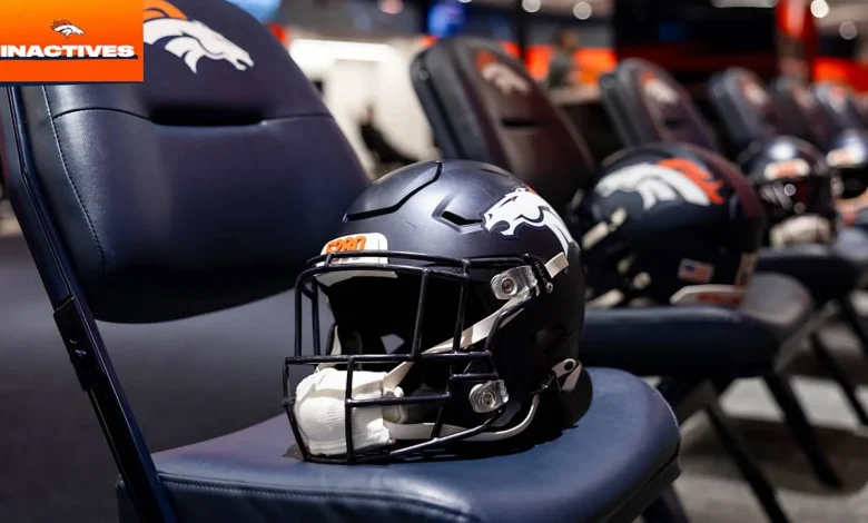 Broncos announce inactives for Week 16 game vs. Jaguars