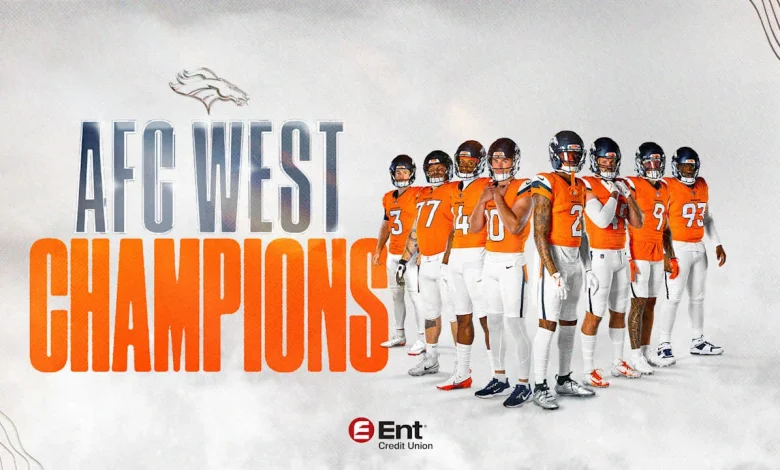 Broncos clinch 2025 AFC West division title