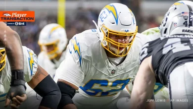 Broncos sign C Sam Mustipher off Chargers’ practice squad