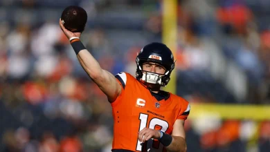 Broncos take 7-6 lead on Bo Nix touchdown pass