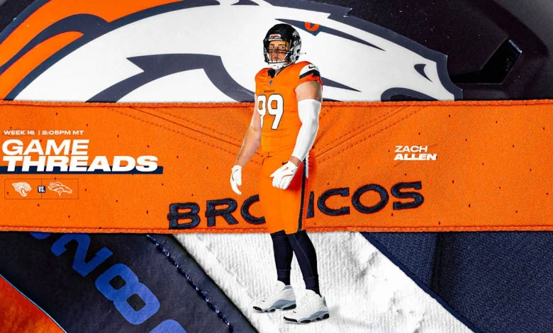 Broncos to wear Sunset Orange jerseys, pants for Week 16 game vs. Jaguars