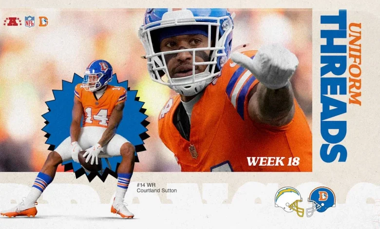 Broncos to wear throwback uniforms for Week 18 game vs. Chargers