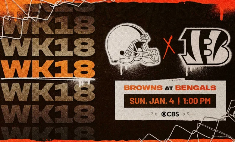 Browns vs. Bengals game time for Week 18 officially announced