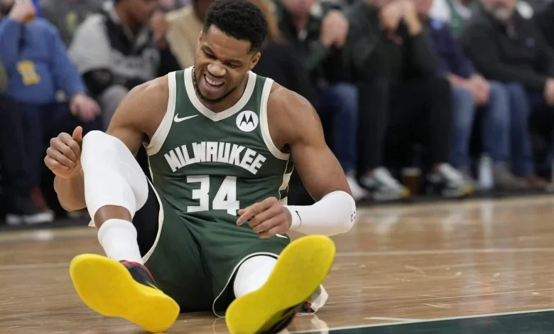 Bucks’ Giannis Antetokounmpo to miss 2 to 4 weeks with right calf strain: Source