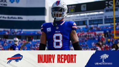 Buffalo Bills Injury Report vs. Patriots
