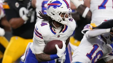 Buffalo Bills set rushing record at Acrisure Stadium in comeback win over Steelers