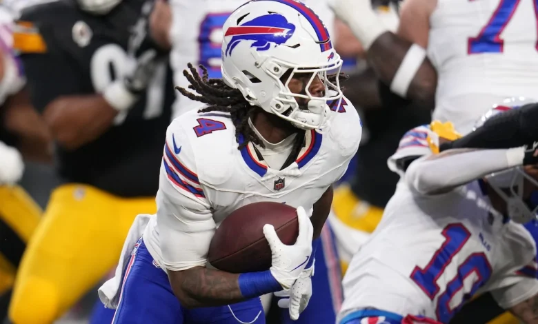 Buffalo Bills set rushing record at Acrisure Stadium in comeback win over Steelers