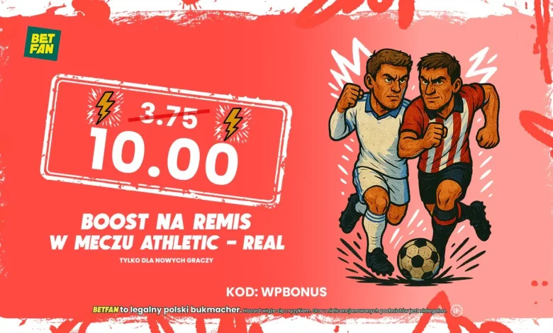 Bukmacher oszalał! Kurs 10.00 na przedłużenie serii Realu Madryt!