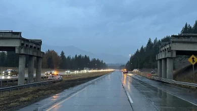 Bullfrog Road overpass work prompts full westbound I-90 closures starting Monday
