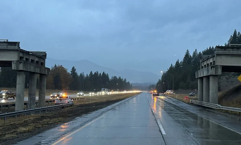 Bullfrog Road overpass work prompts full westbound I-90 closures starting Monday