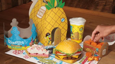 Burger King® Invites Guests to Dive Into a Sea of Flavor with All-New SpongeBob™ Movie Menu