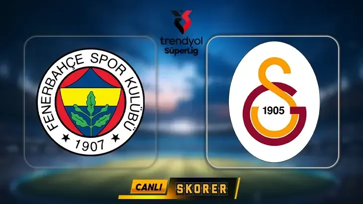 CANLI | Süper Lig'de Fenerbahçe - Galatasaray derbisi!