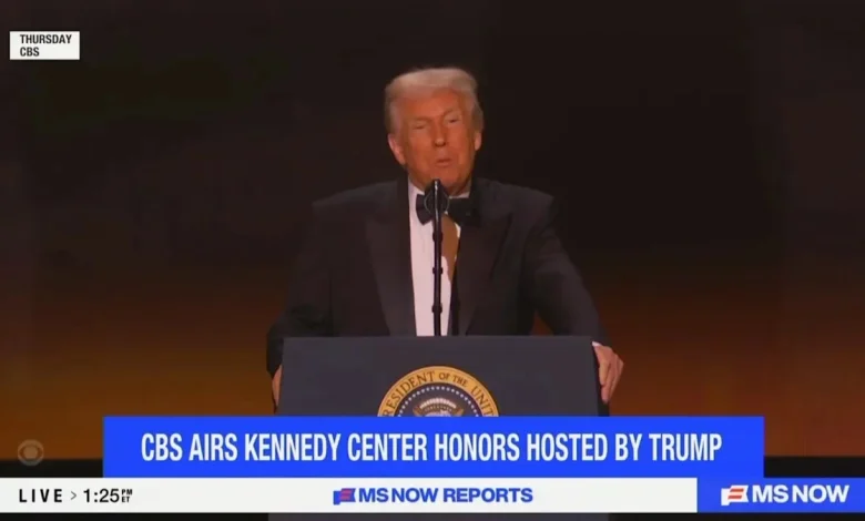 CBS Cut Down Trump’s Kennedy Center Remarks to Two Minutes, Didn’t Use New Name