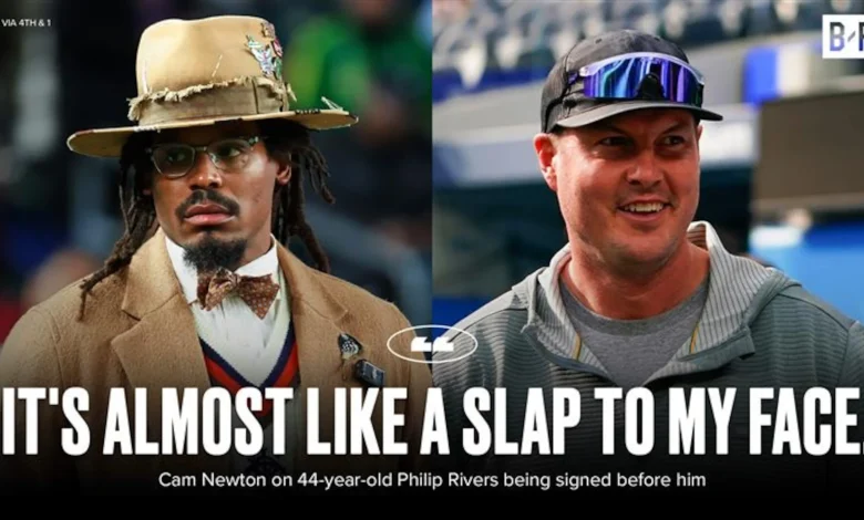 Cam Newton Says Philip Rivers' Colts Contract Was 'Almost Like A Slap To My Face'