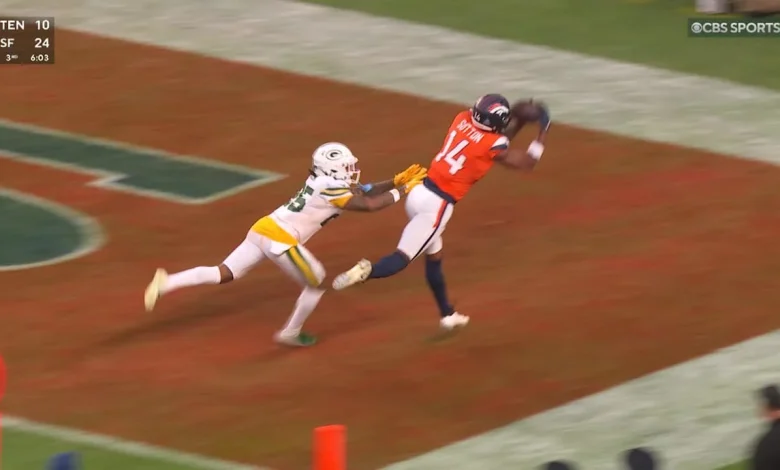 Can't-Miss Play: Bo Nix's accuracy is immaculate on 14-yard TD loft to Sutton - NFL.com