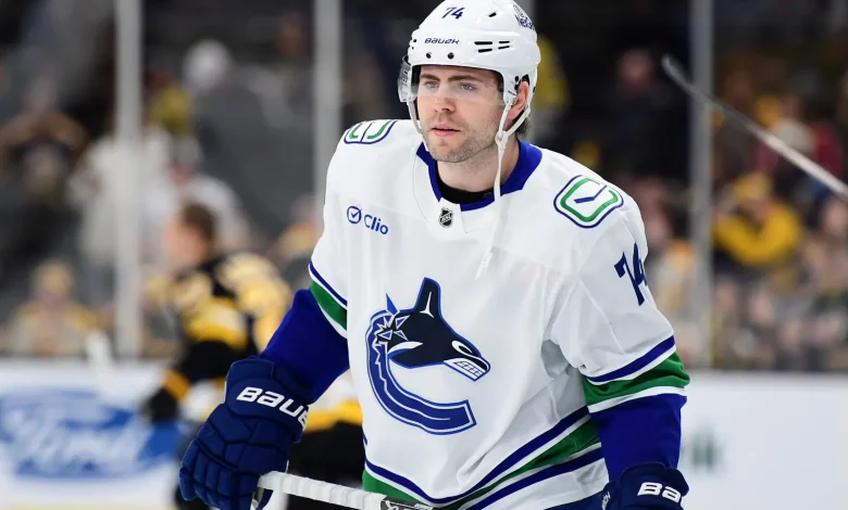 Canucks To Make Jake DeBrusk A Healthy Scratch Against The Seattle Kraken