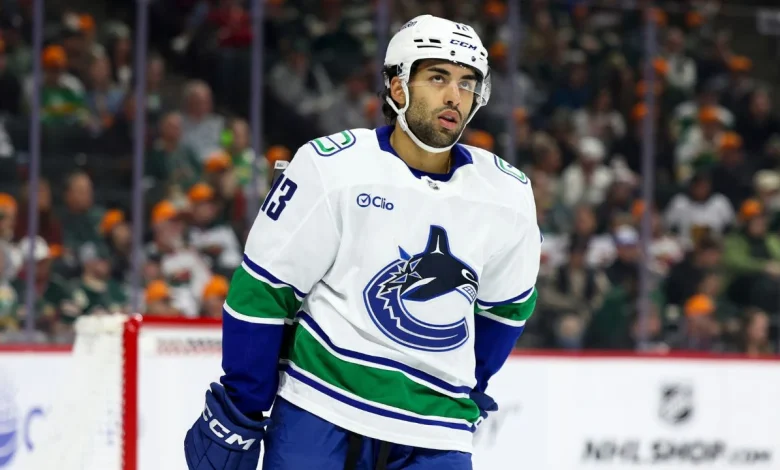 Canucks place forward Arshdeep Bains on waivers