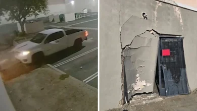 Caught on video: Owners of shapewear store in Baldwin Park believe vandal intentionally rammed truck into building