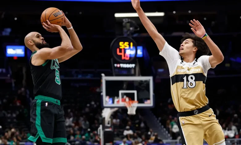 Celtics blowout Wizards for third straight victory