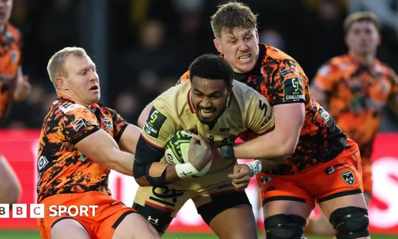 Challenge Cup: Dragons 23-21 Lyon - Tiatia's men produce stunning comeback