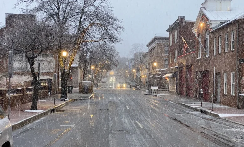 Chance of light snow overnight then flurries on New Year’s Eve in the DC area