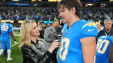 Chargers' Justin Herbert Called Rude for Awkward Interview with ESPN's Laura Rutledge After Win