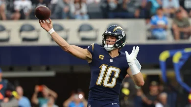 Chargers OC Greg Roman "really optimistic" Justin Herbert will play vs. Eagles