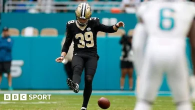 Charlie Smyth 'absolutely buzzing' for NFL debut with New Orleans Saints