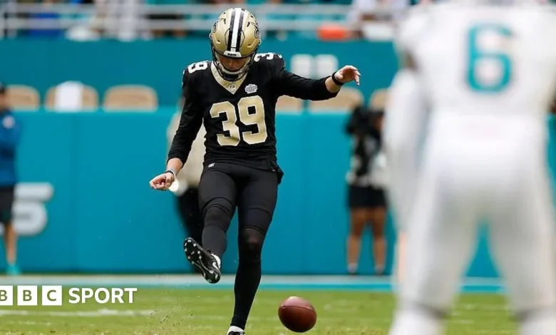 Charlie Smyth 'absolutely buzzing' for NFL debut with New Orleans Saints
