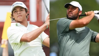 Charlie Woods Turns Heads With Rare Scottie Scheffler Interaction After Disappointing Career Update