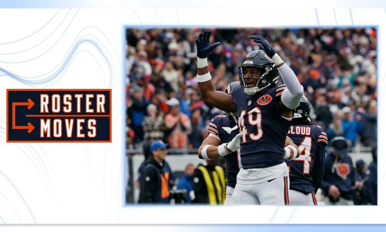 Chicago Bears activate Edmunds, elevate Alexander