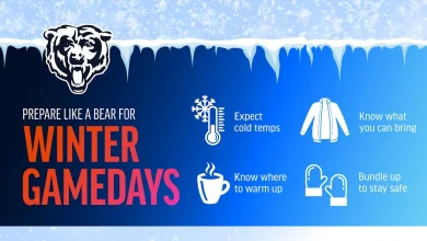 Chicago Bears provide important weather and safety updates for Sunday’s matchup vs. Cleveland Browns
