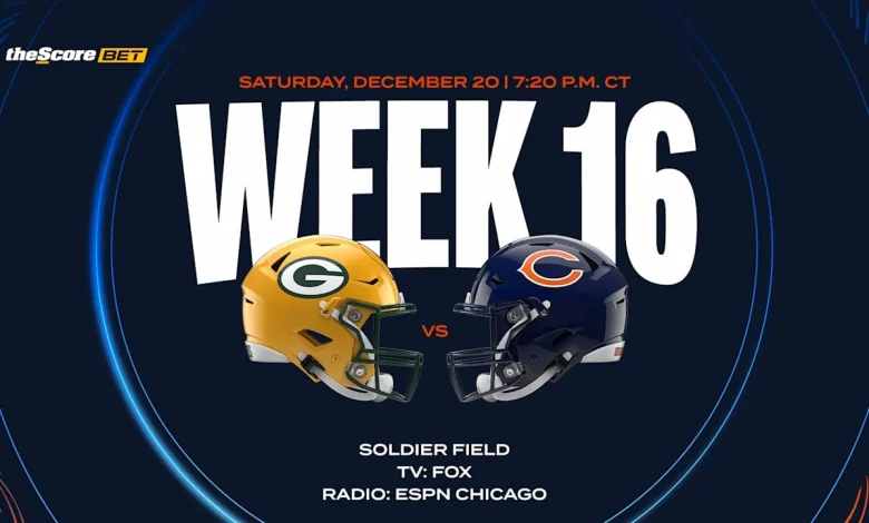 Chicago Bears vs. Green Bay Packers 2025 Week 16 NFL Saturday