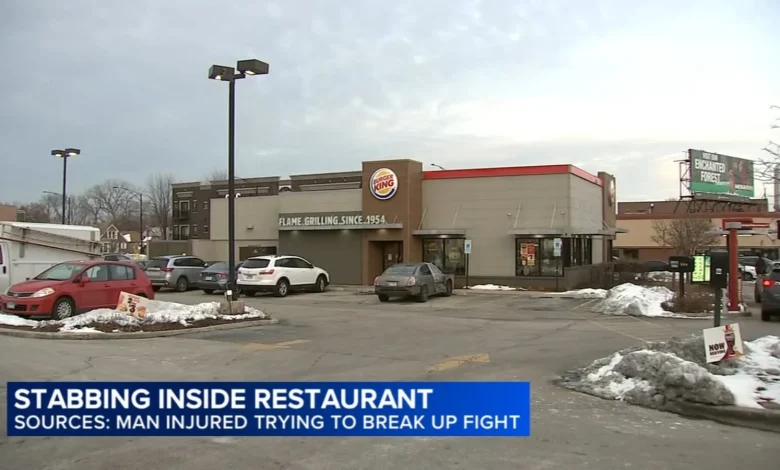 Chicago Burger King employee stabbed while telling customer to leave restaurant on West Irving Park Road, sources say