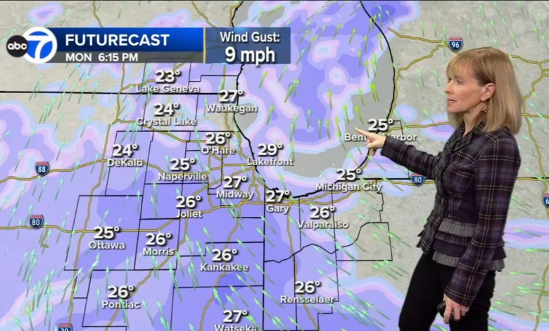 Chicago weather forecast: Saturday was snowiest November day in Chicago's recorded history, next snow chance Monday